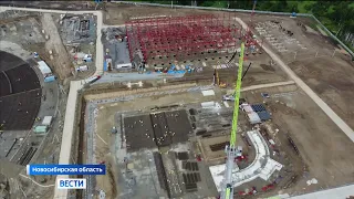 На строительство новосибирского СКИФа приехали студенты из разных регионов России