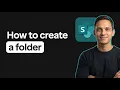 How to Create a Folder in SharePoint Step by Step