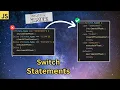 JavaScript Switch Statements BETTER Than If Statements