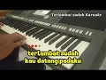 TERLAMBAT SUDAH - Panbers | Karaoke nada pria | Lirik