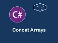 concat arrays in c