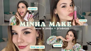 minha maquiagem completa // PASSO A PASSO