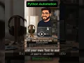 Python Text to Speech Automation Simple Python Project with pyttsx3