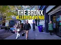 The Bronx NYC Raw Real Streets Allerton Avenue Walking Tour 4K