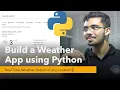 Make a Weather App in Python Beautifulsoup4 Tutorial Python Mini Project Learn Overflow