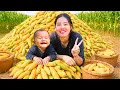 Download Lagu Harvest Tons of Corn and Goes to Market Sell - Boil Corn for Children, Take care of Pig