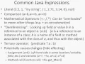 Java Expressions for AnyLogic Users