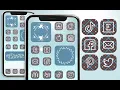 Buffalo plaid iphone app icons