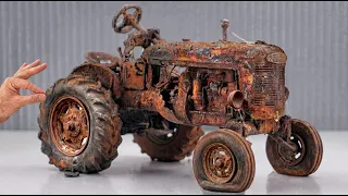 Restoration Vintage Abandoned Farmall American TRACTOR - Very Unique Farmer Restoration