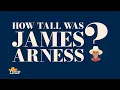 How Tall Was James Arness INSP Gunsmoke Marshal Matt Dillon