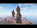 Minecraft How to Build a Fantasy Wizard Tower Tutorial