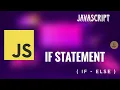 JavaScript if Statement - Age Checker Simple Program