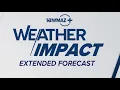 Weather Impact Meteorologist Alex Pry s extended forecast Dec 3 2025
