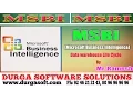 Microsoft Business Intelligence MSBI Data wharehouse Lifecyle by Ramesh