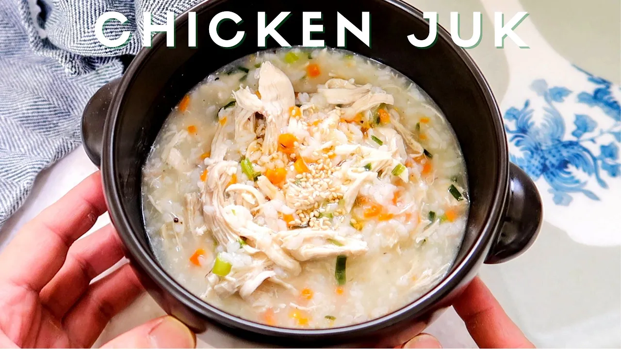 How to: Dakjuk - Korean Chicken Porridge   Simple & Easy!