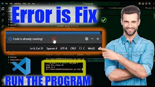 I Fixed the Code is Already Running Error