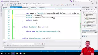 C Architecture and more with NET Core S2P18 RemoveAll Method and finishing the Delete Method