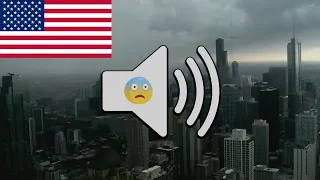 Terrifying Air Raid Siren Sound In USA  Terrifying Air Raid Siren Sound In USA