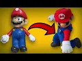 Hoe je van een basisfiguur een beweegbaar Mario Bros-figuur maakt