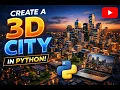 Create a Realistic 3D City Model in Python PyVista 3D Visualization Project