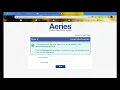 Aeries Parent Portal Reset Password