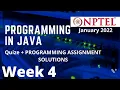 NPTEL Programming in Java Week 4 Quize Programming Assignment solution
