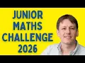 UKMT Junior Maths Challenge 2026 Every Question Solved