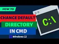 Change Default in Command Prompt Tech Support Whale