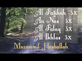 Download Lagu Al Fatihah, Al Ikhlas, Al Falaq, An Nas 3x | Muzammil Hasballah |