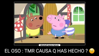 GOD GEORGE Y EL OSO 🐻 MOMENTOS XD PEPPA PIG