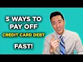 How to Pay Off Credit Card Debt Fast Top 5 Solutions