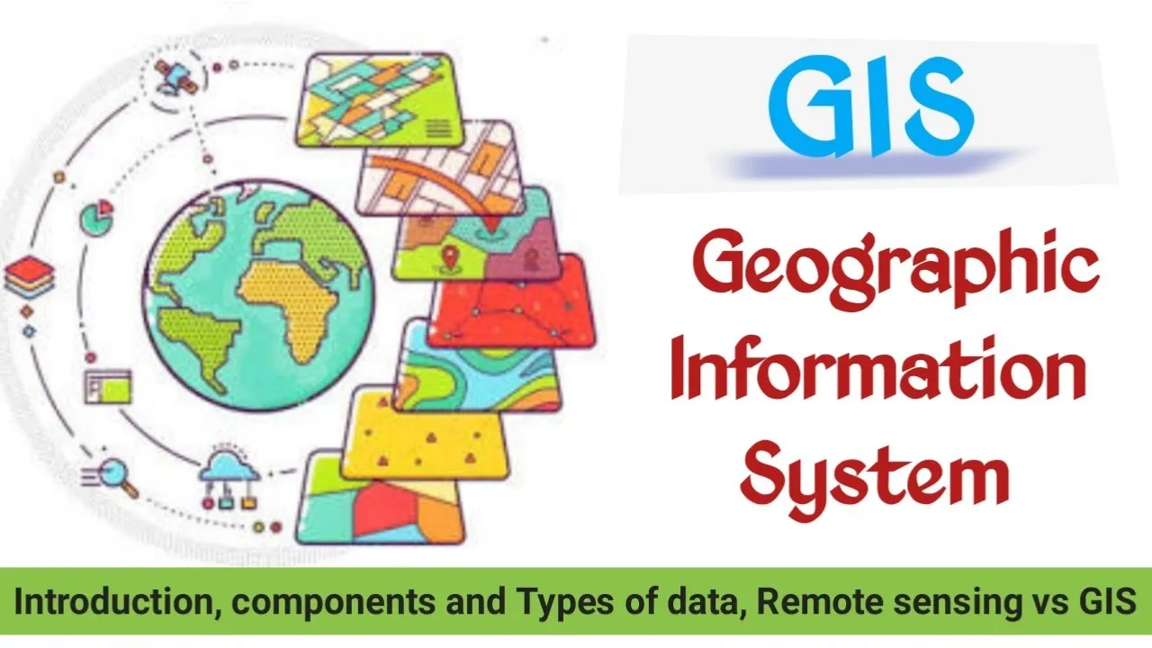 Understanding GIS | Geographic Information System| Components and Types of data in GIS