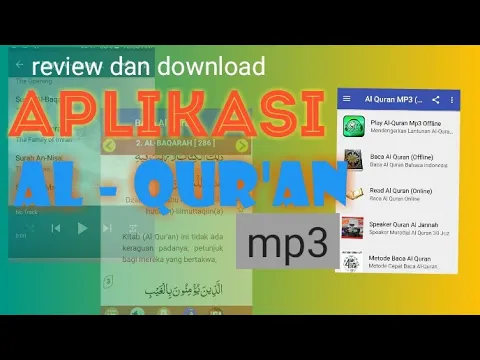 Download MP3 Review dan download aplikasi alquran mp3 offline 30 juz merdu