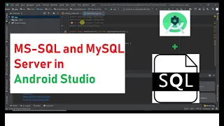 Add MS-SQL and MySQL Server in Android Studio Android Tutorial s