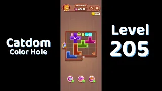 Catdom Color Hole Level 205 Screenshot