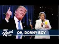 Rosie O Donnell Sings a Song for Donald Trump