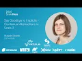 Magda Stozek Say goodbye to implicits - contextual abstractions in Scala 3 Scala Days 2025