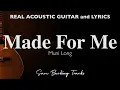 Download Lagu Made For Me - Muni Long (Acoustic Karaoke)