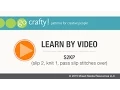 How to S2KP skip 2 knit 1 pass slip stitches over Go-Crafty