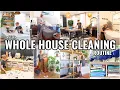 WEEKLY CLEANING ROUTINE WHOLE HOUSE CLEAN WITH ME 2025 CLEANING MOTIVATION