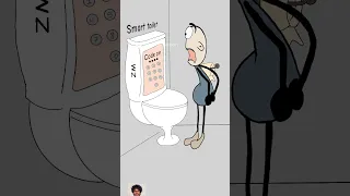 مرحاض المستقبل انميشن انيميشن كوميدي ضحك 