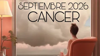 CANCER ♋️ SEPTIEMBRE 2026…VISUALIZA LA ABUNDANCIA EN TU VIDA!!!…🙌🏻🙌🏻🙌🏻