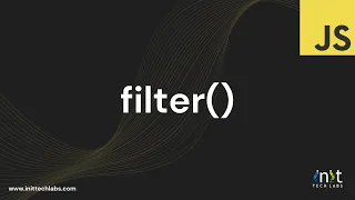 How To Filter An Array In Javascript The Quick Guide - filter Method Init Tech Labs