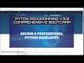 The Python Programming v3 9 Comprehensive Bootcamp Udemy course
