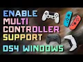 How to Enable Multi-Controller Support in DS4 Windows Accessing Advanced Settings