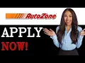 How To Apply For A Job At Autozone 2025