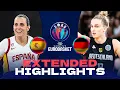 Spain 🇪🇸 v Germany 🇩🇪 | Extended Highlights | FIBA EuroBasket Women 2025