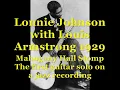 Mahogany Hall Stomp - Lonnie Johnson w Louis Armstrong