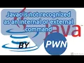 Fix Javac is not recognized as an internal or external command Java path setting java home