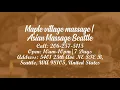 Maple Village Spa - Best Massage In Seattle